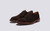 Gresham | Mens Shoes in Brown Suede | Grenson - Main View
