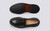 Bartlett | Loafers for Men in Black Grain Leather | Grenson - Top and Sole View