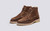 Sadler | Mens Boots in Brown Eco Suede | Grenson - Main View