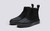 Sneaker 52 | Mens Chelsea Boots Black Suede | Grenson - Main View