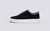 Sneaker 55 | Mens Sneakers in Navy Eco Suede | Grenson - Side View