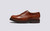 Dermot | Mens Shoes in Polished Brown Leather | Grenson - Side View