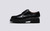 Evie | Black Shoes for Women in Hi Shine Leather | Grenson - Side View