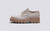 Kristen | Womens Shoes in Beige Canvas and Suede | Grenson - Side View