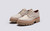 Kristen | Womens Shoes in Beige Canvas and Suede | Grenson - Main View