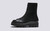 Lisbeth | Womens Boots in Black Colorado Leather | Grenson - Side View