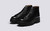 Annie | Monkey Boots for Women in Black Colorado | Grenson - Main View