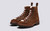 Nanette | Womens Hiker Boots in Brown Suede | Grenson - Main View