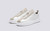 Sneaker 30 | Womens Sneakers in White Leather | Grenson - Main View