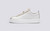 Sneaker 30 | Womens Sneakers in White Leather | Grenson - Side View