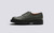 The Rack L9 | Womens Shoes in Rubberised Leather | Grenson - Side View