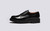 Devon | Womens Shoes in Black with Vibram Sole | Grenson - Side View