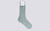Mens Socks | Malange Turquoise Cotton Socks | Grenson - Full View