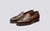 Grenson Lloyd in Tan Hand Painted Calf Leather - 3 Quarter View