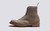 The Rack M12 | Mens Boots in Rugged Suede | Grenson - Side View