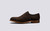 Gresham | Mens Oxford Shoes in Brown Suede | Grenson - Side View