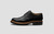 Grenson Archie in Black Calf Leather - Side View