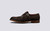 Hanbury | Mens Monk Strap Shoes in Burnt Oak Suede | Grenson - Side View