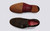 Hanbury | Mens Monk Strap Shoes in Burnt Oak Suede | Grenson - Top and Sole View
