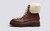 Brad | Hiker Boots for Men in Brown with Shearling | Grenson - Side View