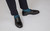 Lloyd | Mens Loafers in Black with Rubber Grips | Grenson - Lifestyle View