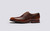 Dylan | Mens Brogues in Vintage Tan Leather | Grenson - Side View