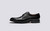 Gardner | Mens Shoes in Black with Rubber Grips | Grenson - Side View