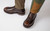 Dexter | Mens Monkey Boots in Brown Bookbinder | Grenson - Lifestyle View