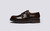 Diggery | Mens Monk Shoes in Brown Bookbinder | Grenson - Side View