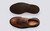 Archie | Mens Brogues in Dark Brown Triple Welt | Grenson - Top and Bottom View