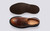 Curt | Shoes for Men in Brown Grain with Triple Welt | Grenson - Top and Sole View
