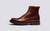Vincent | Mens Boots in Brown Chromexcel | Grenson - Side View