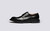 Dulwich | Shoes for Men in Black Wholecut Leather | Grenson - Side View