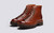 Morgan | Womens Monkey Boots in Tan Leather | Grenson - Main View