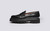 Lyndsey | Loafers for Women in Black Smooth Leather | Grenson - Side View