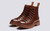 Nanette | Hiker Boots for Women in Tan Leather | Grenson - Main View