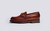 Nina | Loafers for Women in Tan Leather | Grenson - Side View