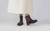 Buffy | Womens Pull On Boot in Dark Brown | Grenson - Lifestyle View