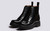 Denver | Womens Boots in Black Hi Shine Leather | Grenson - Main View