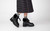 Nettie | Hiker Boots for Women in Black with Shearling | Grenson - Lifestyle View