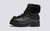 Nettie | Hiker Boots for Women in Black with Shearling | Grenson - Side View