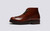 Daria | Womens Monkey Boots in Brown Bookbinder | Grenson - Side View
