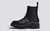 Milly | Vegan Chelsea Boots for Women in Black | Grenson - Side View