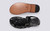 Queenie | Womens Sandals in Black Leather | Grenson - Top and Sole View