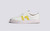 Sneaker 67 | Womens Vegan Sneakers in White and Yellow | Grenson - Side View