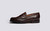 Epsom | Mens Loafers in Brown Burnished Leather | Grenson - Side View