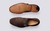 Arundel | Mens Monk Strap Shoes in Brown Suede | Grenson - Top and Sole View