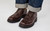 Archie | Mens Brogues in Brown on Vibram Sole | Grenson  - Lifestyle View