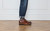 Grenson Curt in Tan Hand Painted Calf Leather - Lifestyle View