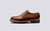 Grenson Curt in Tan Hand Painted Calf Leather - Side View